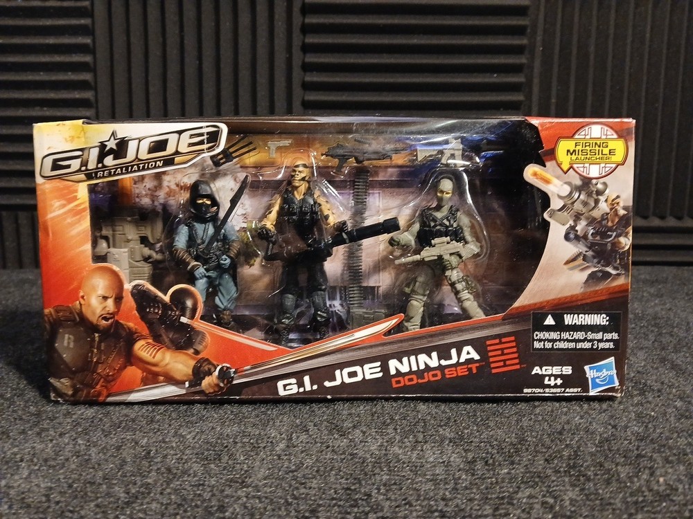 Hasbro 2012 GI Joe Retaliation Tactical Ninja Team Action Figure Set Unused