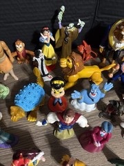 Lot of 45 Disney + Figurines Cake Toppers & Toy Figures Princess & More!