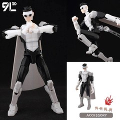 9L3D Lucky 13 Invincible Boy Conquer 3D Printed Anime Action Figure Collectible