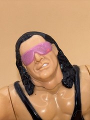 WWF HASBRO SERIES 4 BRET HART WWE Rare / Clean Working Action 1991 Vintage