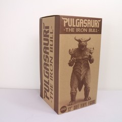 Pulgasauri The Iron Bull Deluxe 12-inch Soft Vinyl Figure Open Box Mondo Tees