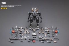 JOYTOY STEEL BONE H09 FIGHTING MECHA SILVER GUARDIAN Robot & Pilot 1/25 Figure