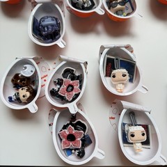 Kinder Joy Stranger Things Mini Funko Figures – Choose One or Full Set