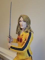 NECA KILL BILL 18″ 1/4 Scale THE BRIDE Talking Figure As Is Read Desciption