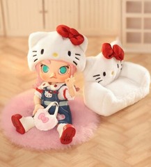 Authentic Molly Anime Co-branded Action Figure Bjd Designer Cute Toy Gift