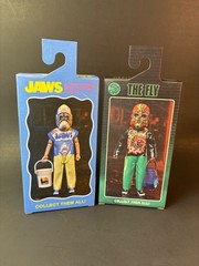 NECA Ben Cooper Jaws, Planet of the Apes, The Fly & Pee Wee Herman (opened)