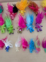 The Zelfs Trolls Figures Huge Lot – 10 Minis, 12 Small, & 1 Medium = 23 Total