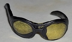 WWE Black & Yellow Too Cool Sunglasses Action Figure Accessory Wrestling Jakks