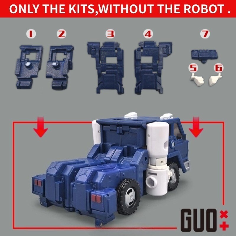 IN STOCK！GO BETTER Leg Cover Foot Filler Upgrade Kit For Kingdom Pipes