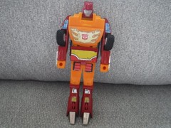 Transformers RODIMUS PRIME figure INCOMPLETE rubber 1986 Hasbro Vintage 7″ G1