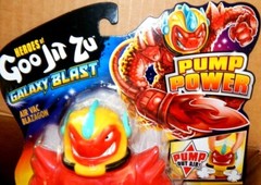4 pack Goo Jit Zu Galaxy Blast Pump Power Air Vac Blazagon Action Figure