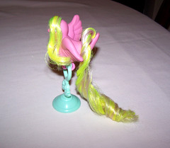 1987 Hasbro G1 My Little Pony Fairy Tails Tricky Tails Bird With Perch And Comb