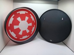 Retro imperial badge logo lightbox sign star wars empire light box display sign