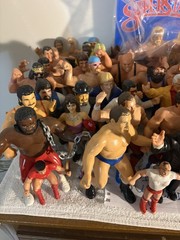 BIG LOT!! WWF LJN Wrestling Superstars Vintage Figures Nice Condition 1980s