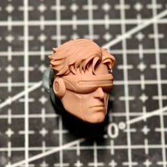 1/12 1/10 1/18 Scale The Cyclops Man Head Sculpt Unpainted Fit 6″ ML SHF Neca