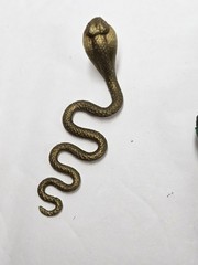 1986 GI Joe Serpentor Figure W. Hood Snake Parts Lot Cobra Vintage Weapon