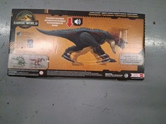 NEW Jurassic World Survival Charge N Chomp Carnotaurus Running Attack