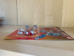 Vintage 1995 Mega Man Fireman Bandai Collectible Figure 5 LOT Capcom NES Card