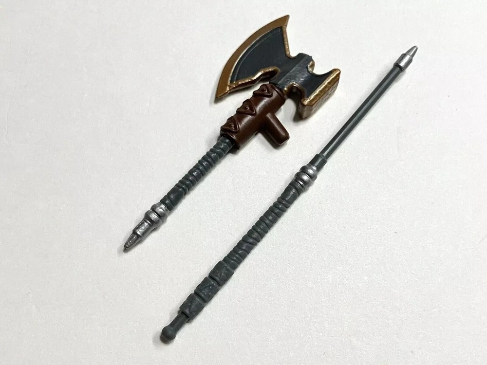 Dungeons & Dragons Golden Archive Axe with Alternate Handles Custom Fodder Holga