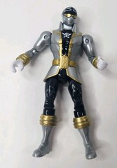Saban’s Power Rangers Super Megaforce – Silver Ranger “Pirate” – Loose/Complete