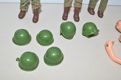 Vintage 1966 TOPPER TOYS THE TIGERS Action Figure Lot 6.5″ Tall With Accessories