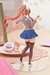 18CM Anime Doki Doki Literature Club Monika Action Figure Model Toy Collection