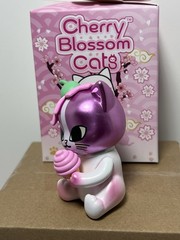Tokidoki Cherry Blossom Cats Kitty Petals 3″ Vinyl Figure New w/ Box