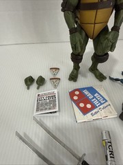 NECA Teenage Mutant Ninja Turtles 1990 Movie ULTIMATE LEONARDO 35th Anniversary