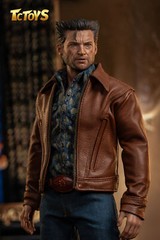 1:6 Wolverine Logan Man Head Hands Clothes For 12″ Male Action Figure Body Toys