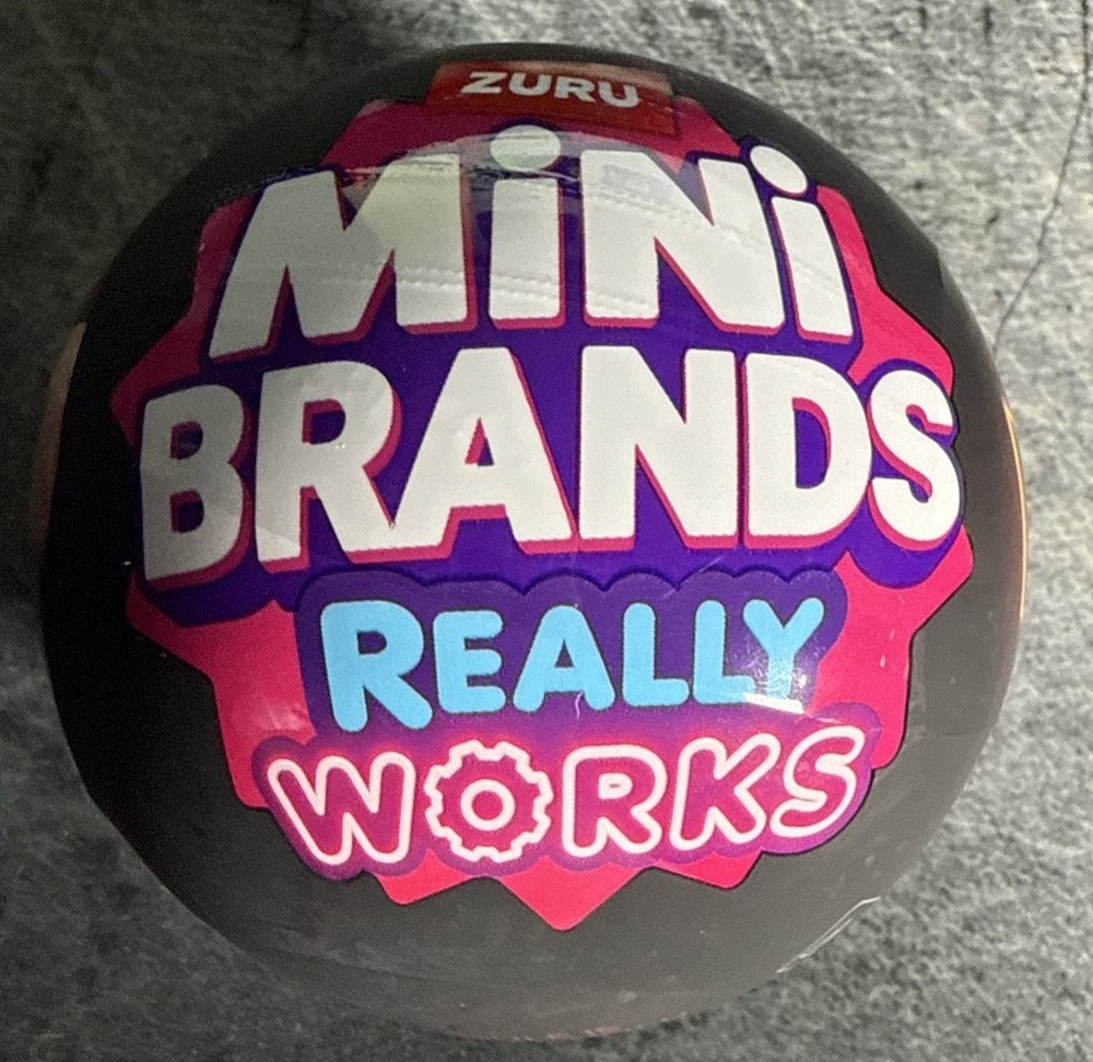 ZURU Mini Brands Really Works Vinyl Series 1 Mystery Capsule