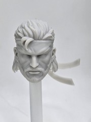 3d Printed SOLID SNAKE HEAD 1:12 6″ G.I. Classified Marvel Legends (Tmk)