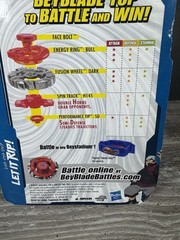 Beyblade Metal Fusion Dark Bull H145SD BB40 Hasbro 2010 NEW SEALED