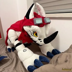 Anime Huckmon Plush Doll Stuffed Soft Pillow Toy 60cm/23.4” Refined Xmas Gift