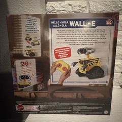 Disney Pixar HELLO WALL-E Remote Control Interactive Robot Toy Light Sound NEW
