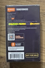 Blokees Transformers 07 One Wave 2 Silver Tracker Galaxy English SEALED IN USA