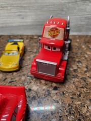 Lot of 7 Disney Pixar plastic/die-cast Cars and Trucks