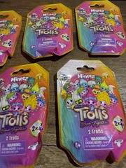 7 Sealed Trolls DreamWorks Band Together Mineez 2 Troll Figures Series 1 A8