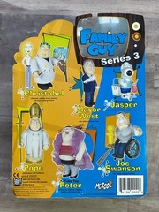 Family Guy Series 3 Tube Top Peter Griffin 6″ Mezco ERROR “POPE” Figure G5