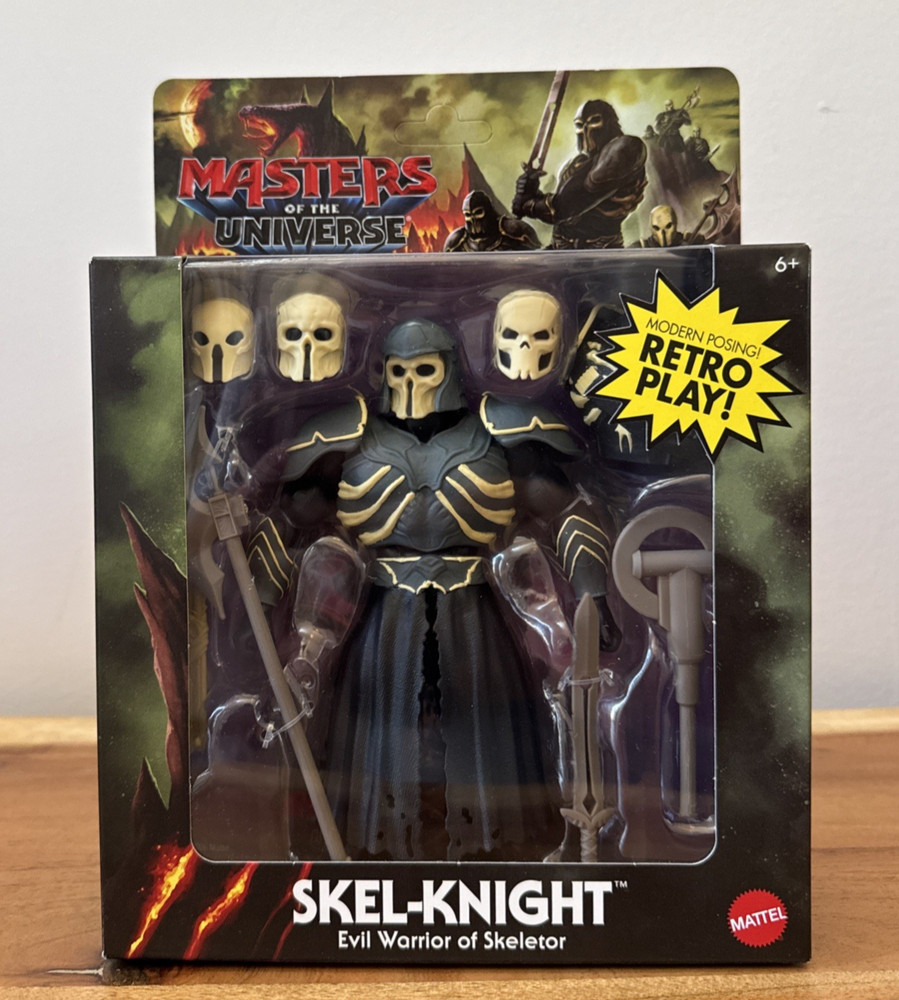 Masters of the Universe MOTU 2026 Movie Origins Deluxe Skel-Knight | NEW