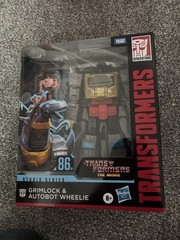 Hasbro Transformers 86-06 Grimlock and Autobot Wheelie