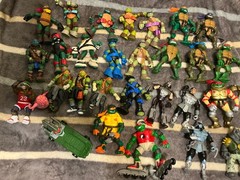 2000s Large Mixed Lot TMNT Teenage Mutant Ninja Turtles Figure Lot shredder