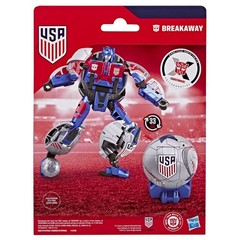 New 2 in 1 Transformers US Soccer Federation Breakaway 5.5″ Robot to Soccer Ball