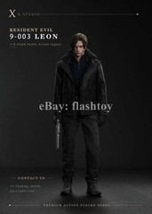Presale X-STUDIO 1/6 Resident Zombie Evil Crisis Leon Male Action Figure Model