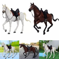 1/12 Scale Action Figures Figurine Mini Size Horse Figurine Desktop Miniature US
