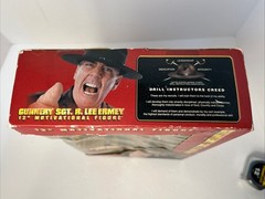 Sideshow Gunnery Sgt. R Lee Ermey Vintage 12” Figure Motivational Figure Speaks