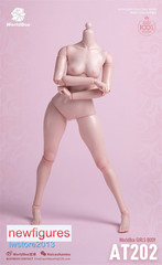 US Worldbox 1:6 AT202 Pale Skin Plump Hip 12 inch Female Action Figure Body Toys