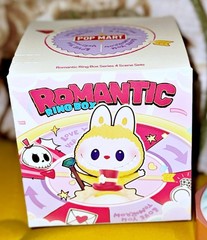 POP MART Romantic Ring Box Sweet Bean Locked-In Labubu Toy Figure Collect