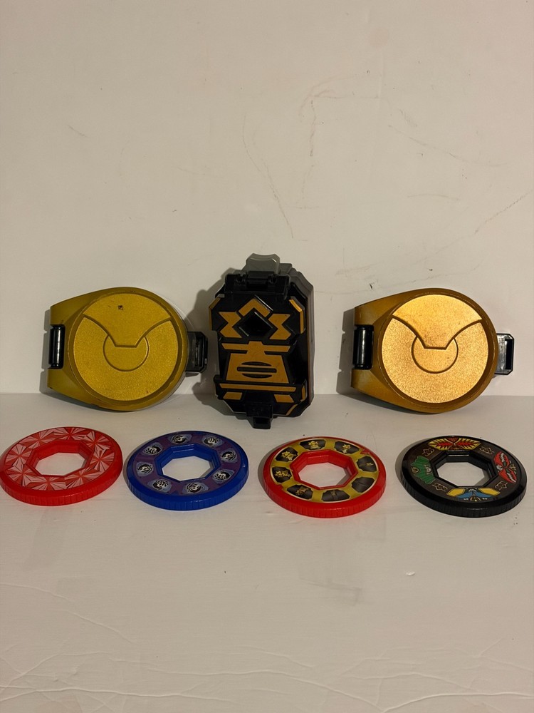Bandai Power Rangers Samurai Black Box Morpher 2 Cases & 4 Disks