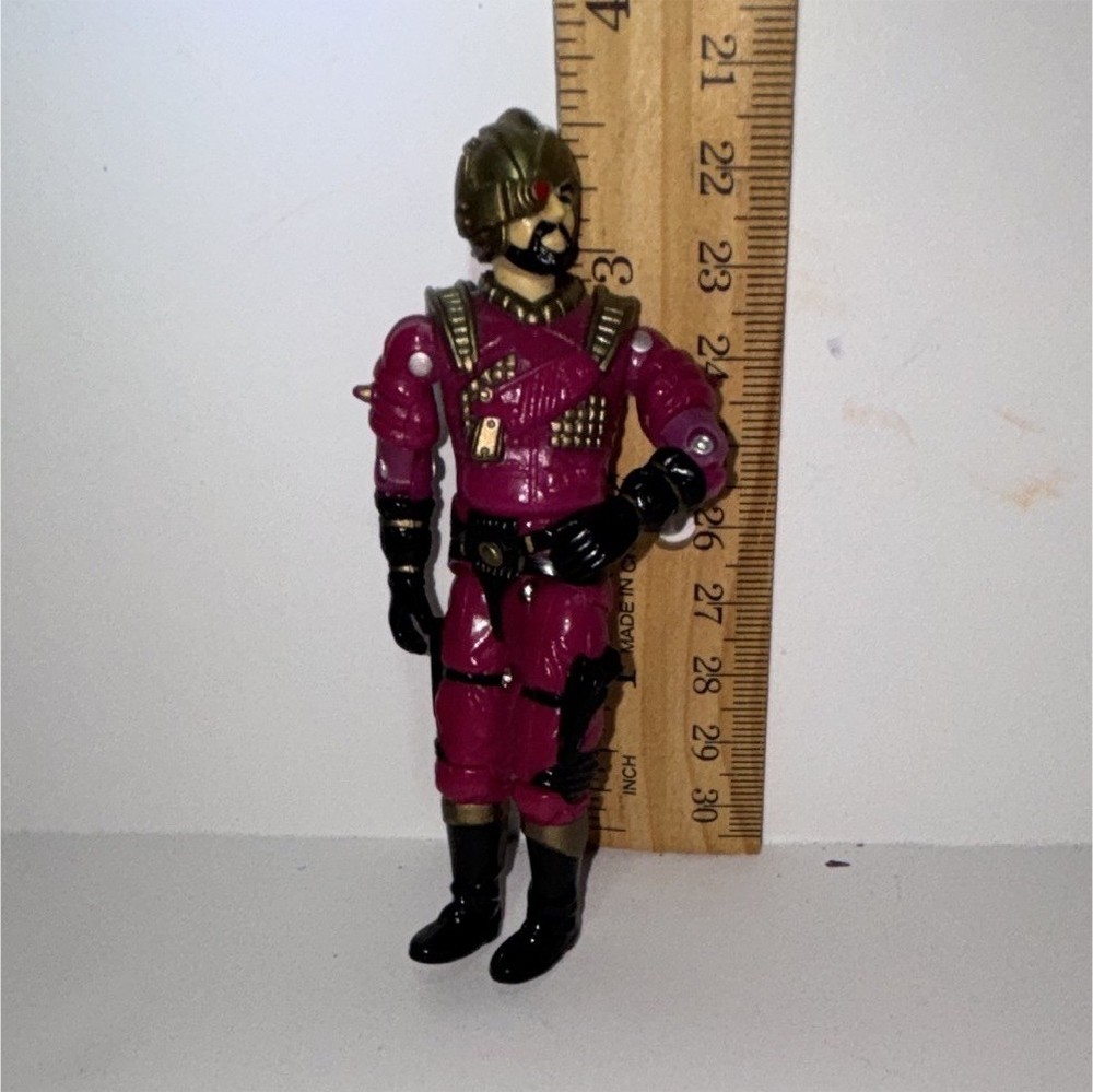 Purple/Black/Gold Action Figure 5 in Plastic Mini Figure Toy