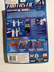 ToyBiz Fantastic Four Dr. Doom Electric Power Action Figure Light Up w/ Bolt